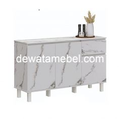 Multipurpose Cabinet Size 120 - GARVANI MONA SB 120  / White Marble 